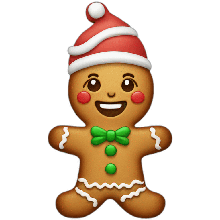 Christmas Gingerbread emoji