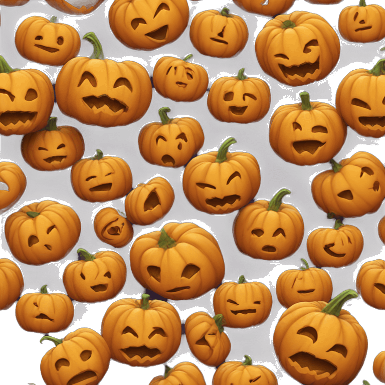 Pumpkin person  emoji