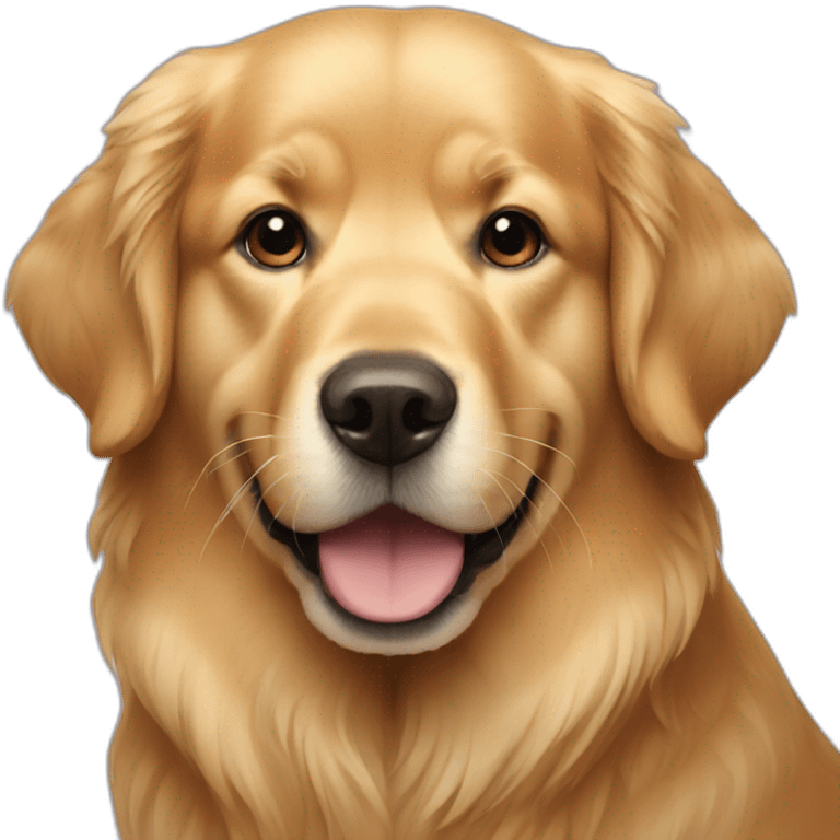 golden retriever  emoji