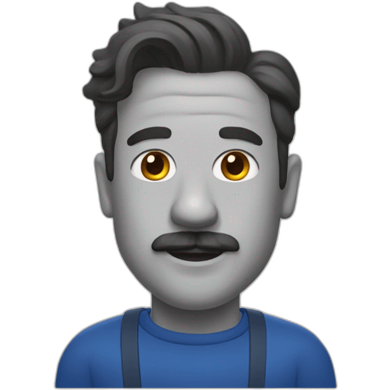 Ted lasso head emoji