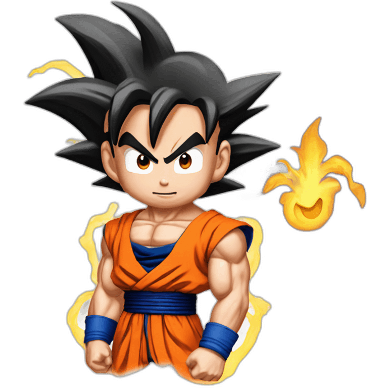 goku Super Saiyan God emoji