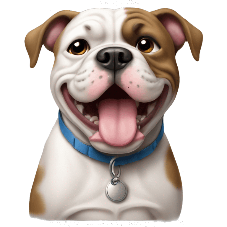 American bulldog thumbs up emoji