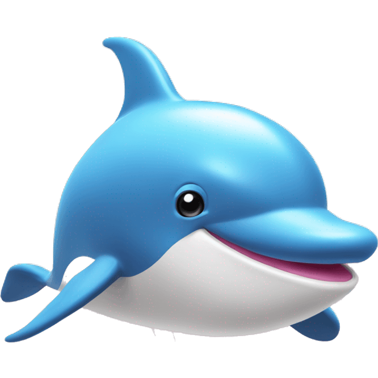 a pink dolphin at the spa emoji