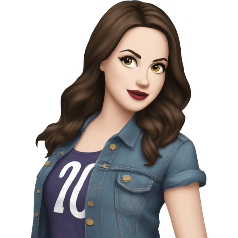 Elizabeth gillies emoji