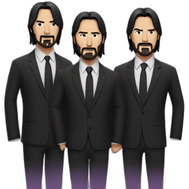 john wick triplets emoji