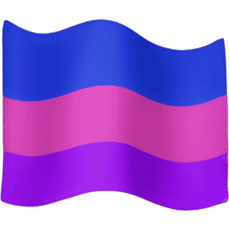 Bisexual flag emoji