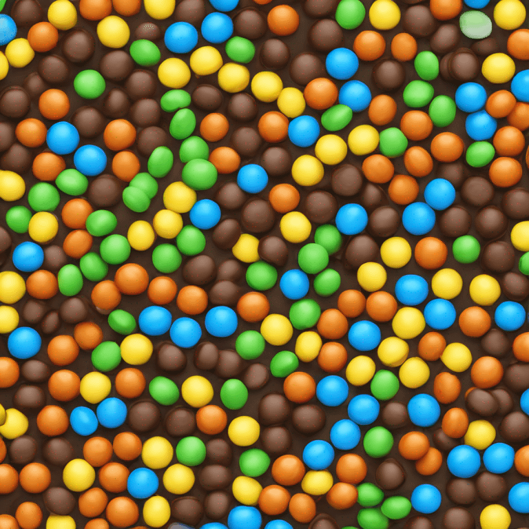 A bowl of M&Ms emoji