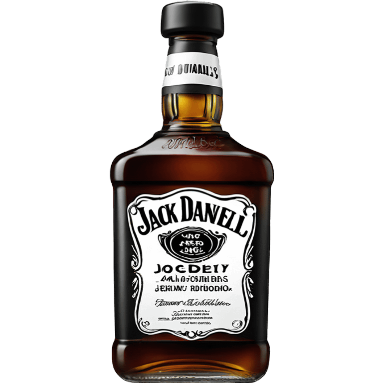 jack daniel’s bottle  emoji