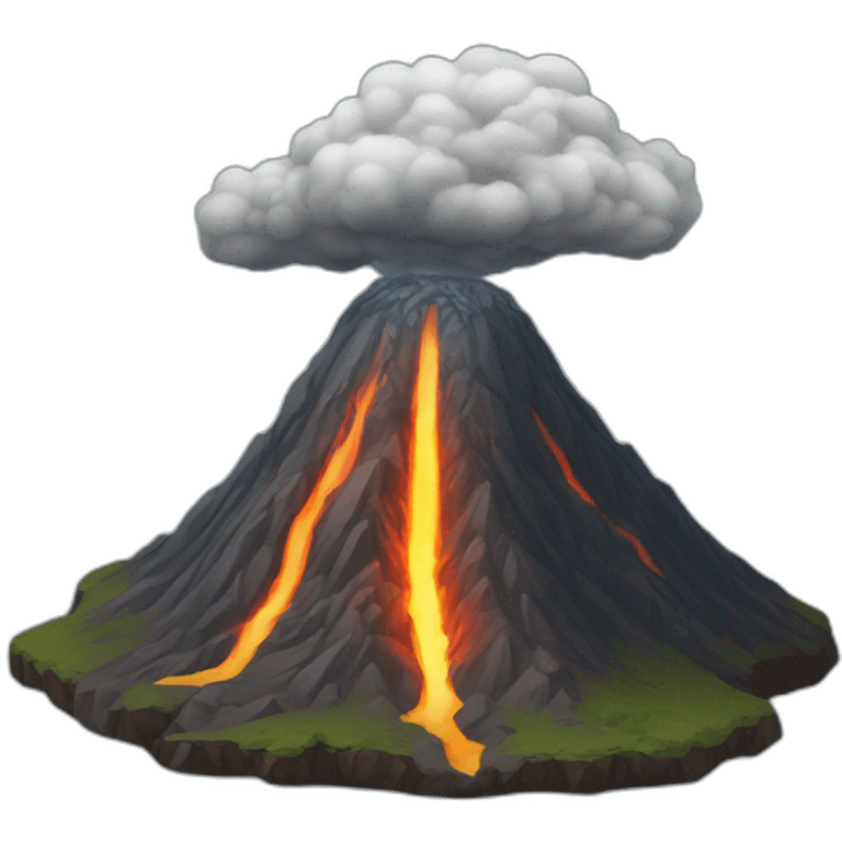 Volcan emoji