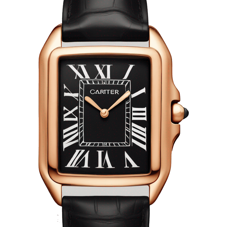 Cartier Pantiere watch emoji