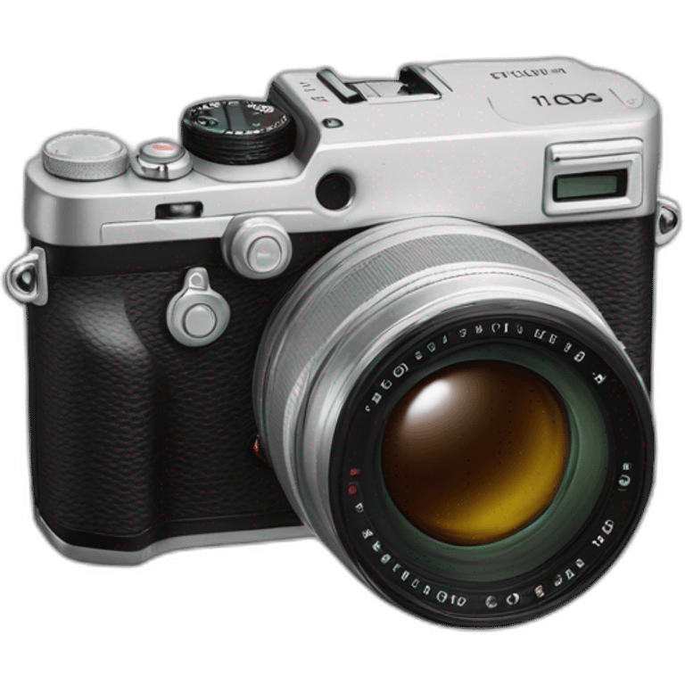 Fujifilm x100v camera emoji