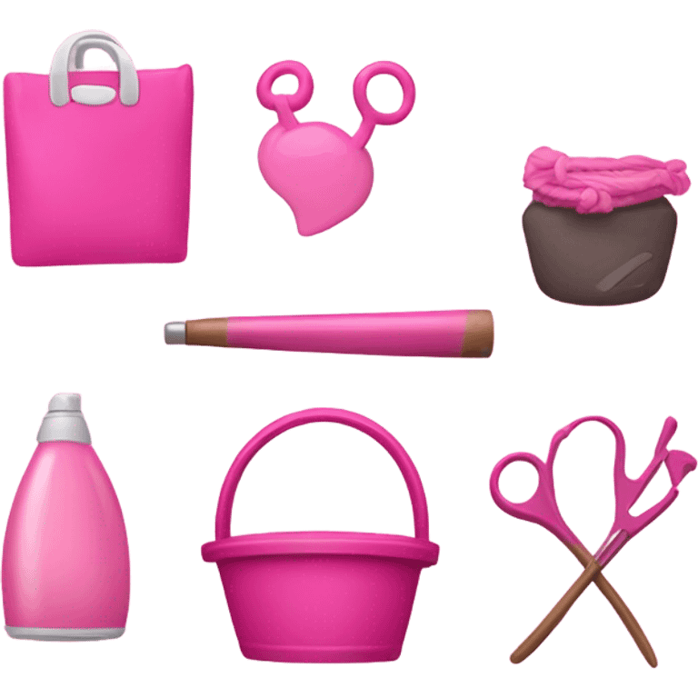 Pink emoji