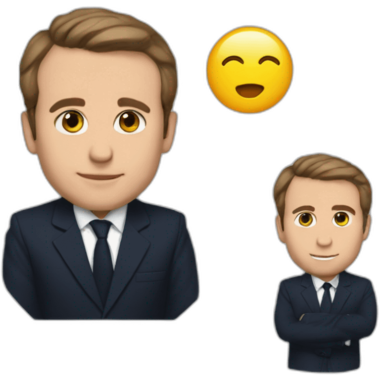 macron cute emoji