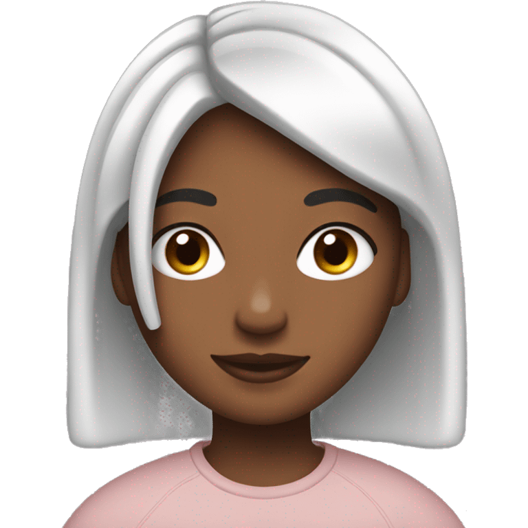 Girl with AirPods Max  emoji