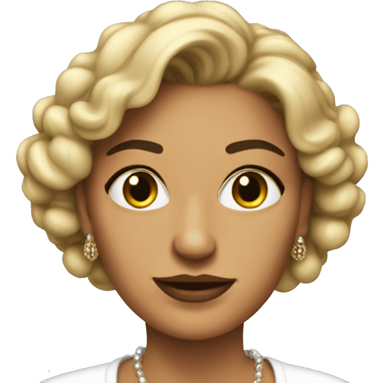 Realistic Italian 90s mob wife emoji