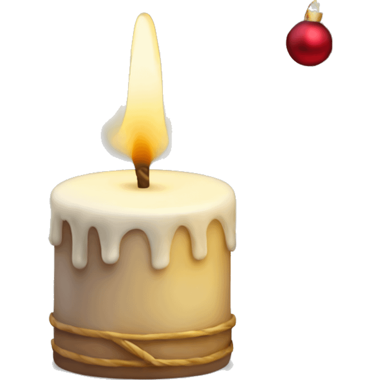 christmas candle emoji