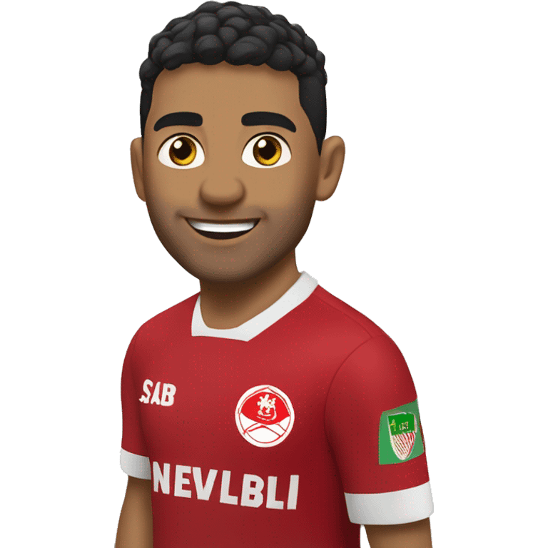 En-nesyri sevilla FC  emoji