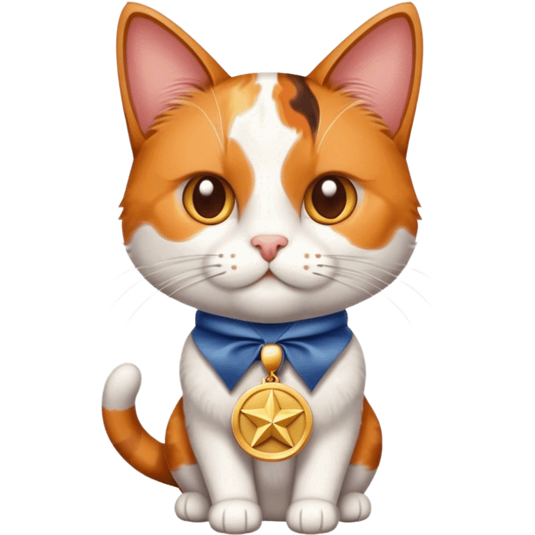 cat receiving texas award for film hall of fame emoji