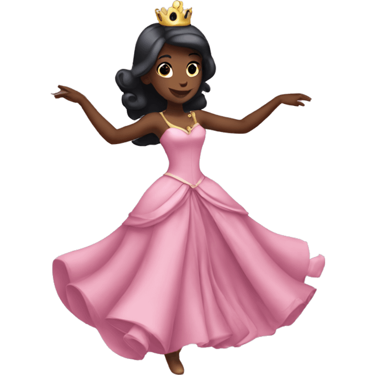 princess dancing shadow emoji