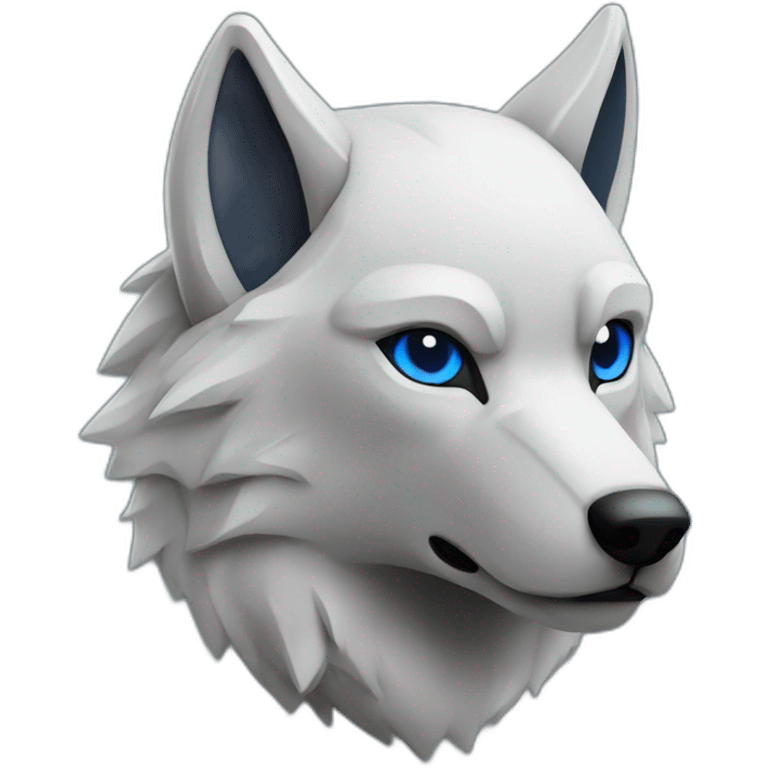 PowerShell three moon Wolf emoji