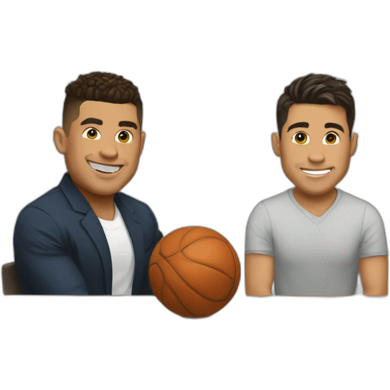 Ronaldo and Ewroppa emoji