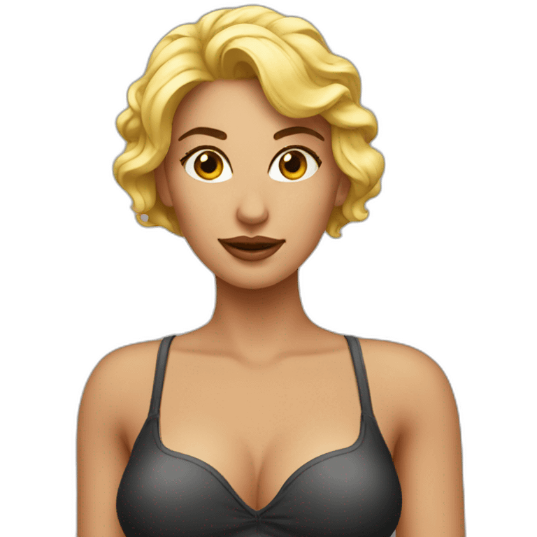 Sexy lady emoji