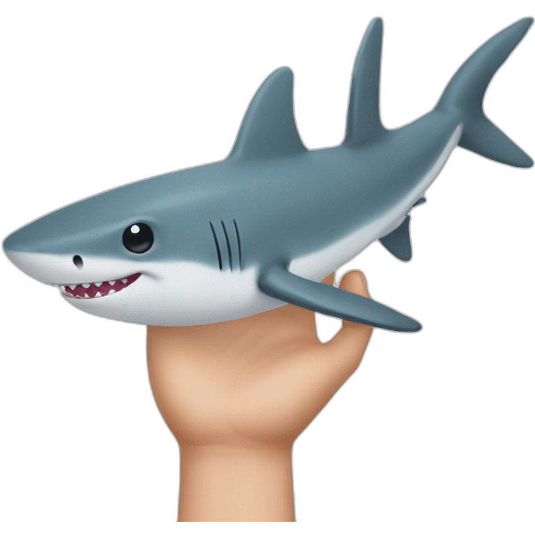 Baby shark Hand emoji