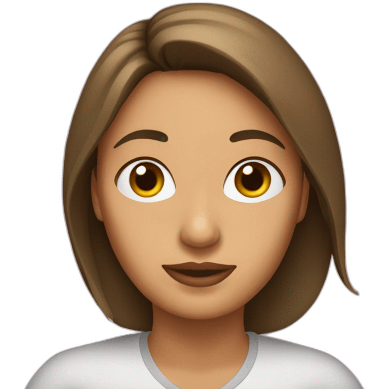 mujer tarotista pelirroja emoji