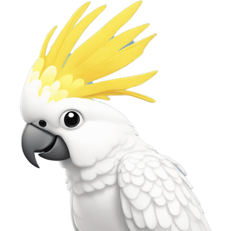 a cockatoo emoji