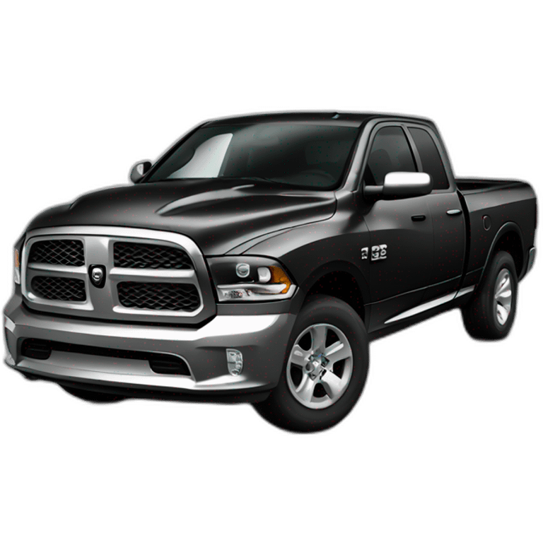 noir dodge ram emoji