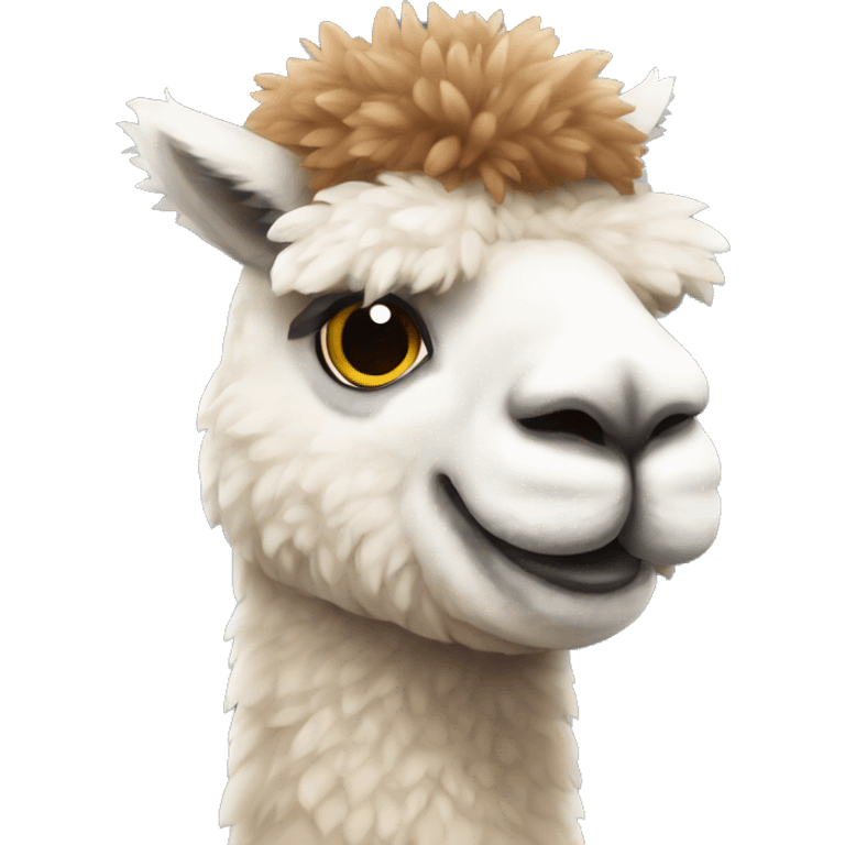 Alpaca komodo emoji