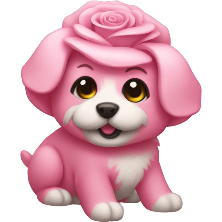 rose pet emoji