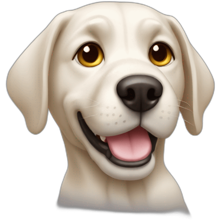 Chat qui griffe un chien emoji