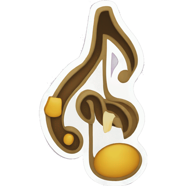 music note sticker emoji