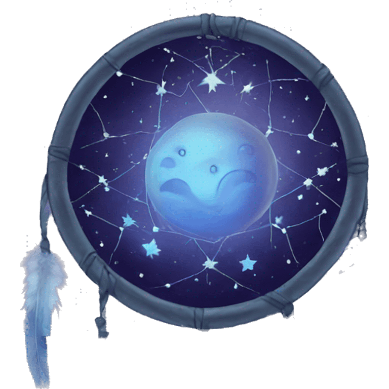 moon-and-stars-dreamcatcher emoji