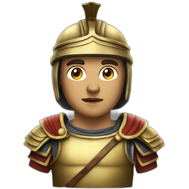 Ancient Roman soldier emoji