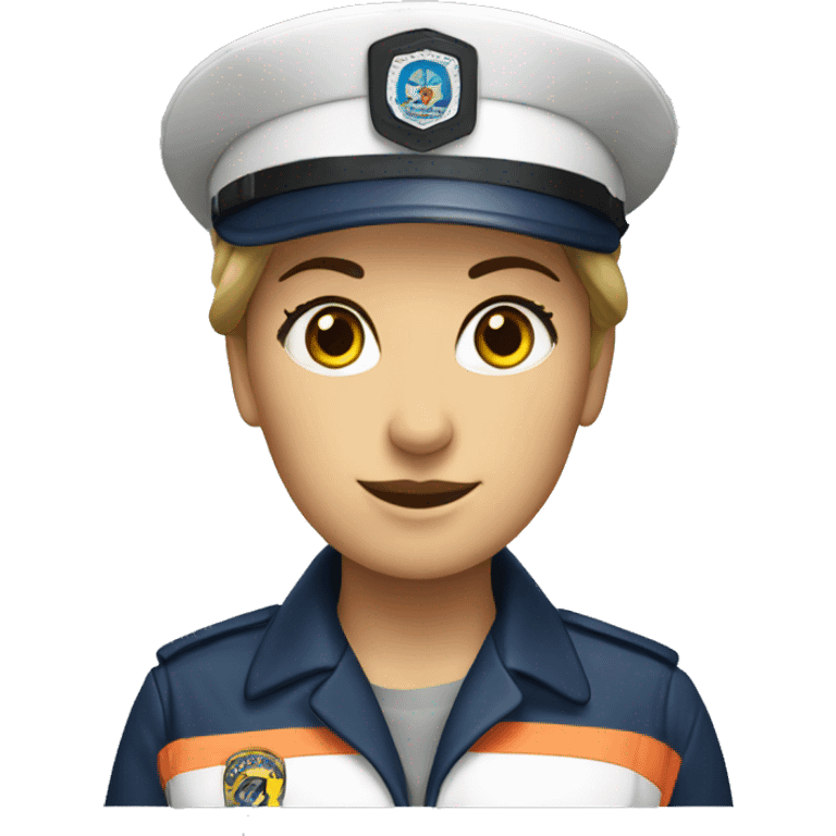 Coastguard woman emoji