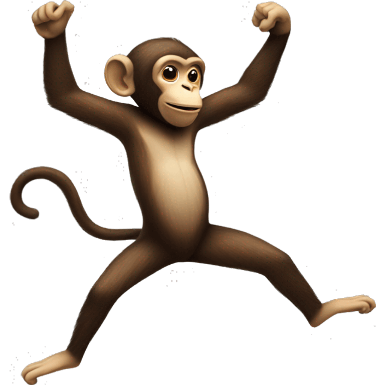 Monkey dancing emoji