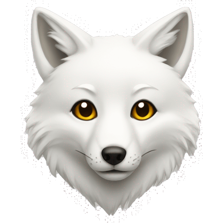 White fox emoji