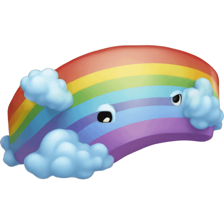 rainbow geart emoji