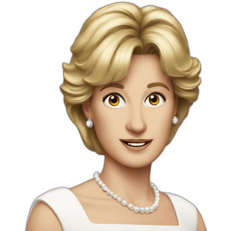 Lady Diana emoji