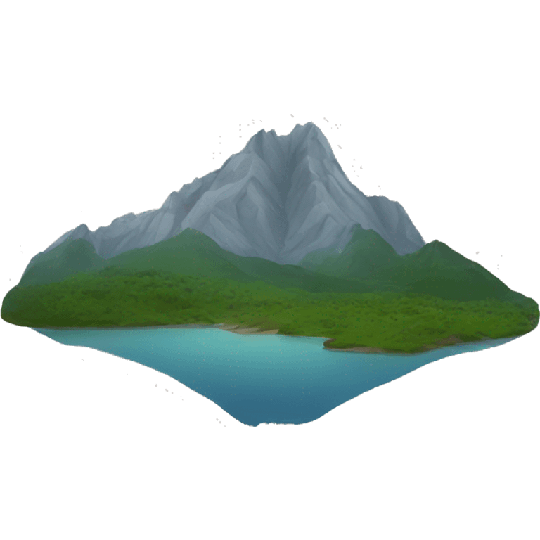 mountain Lake emoji