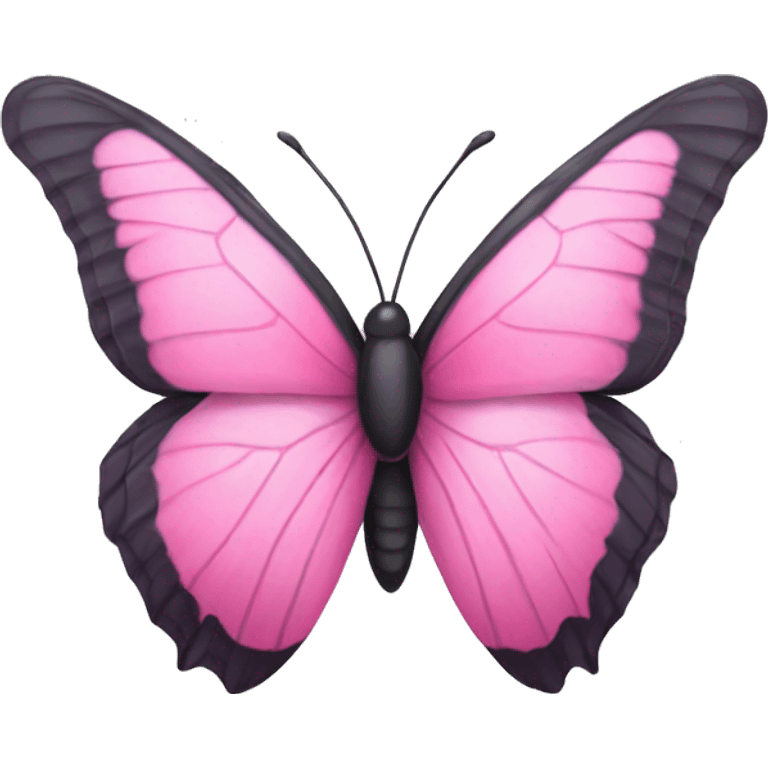 Pink butterfly  emoji