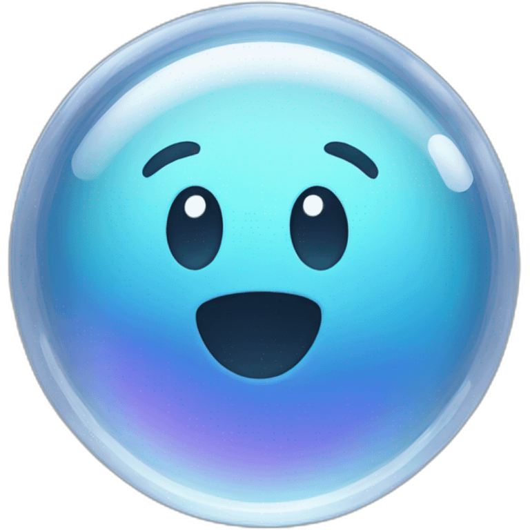 Electric bubble glass  emoji