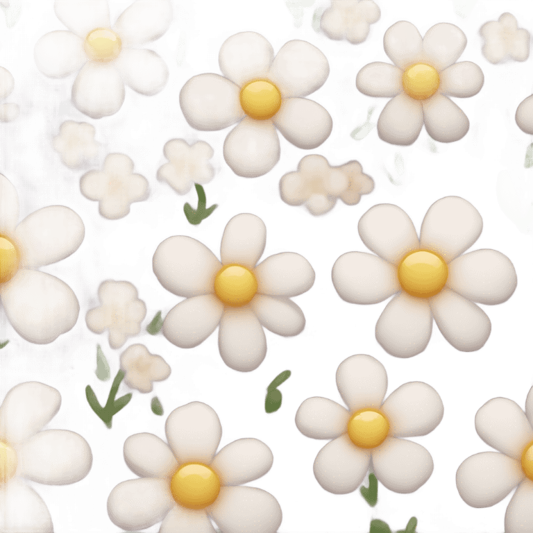 Light aesthetic flower emoji