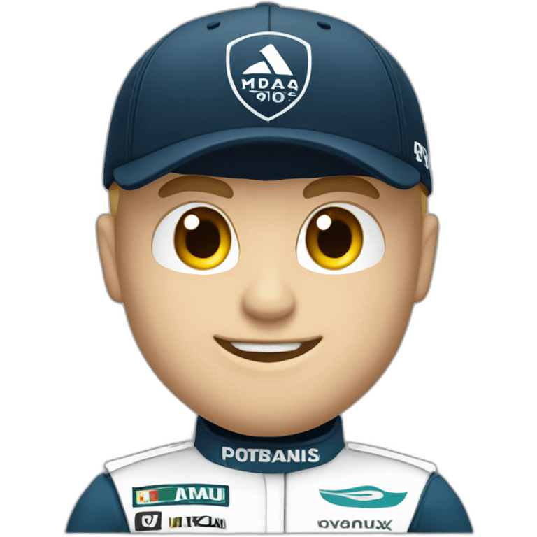 valtteri bottas emoji