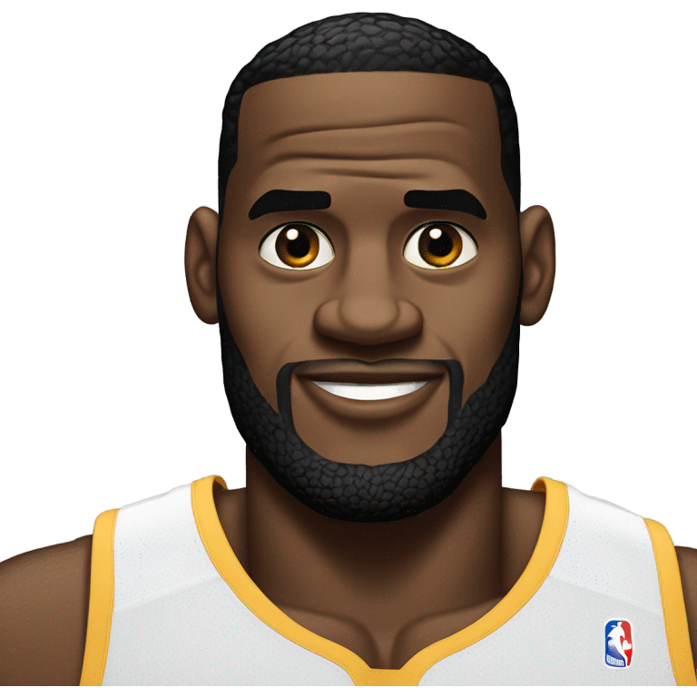 LeBron James fat emoji