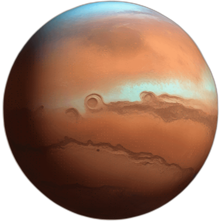 Mars planet emoji