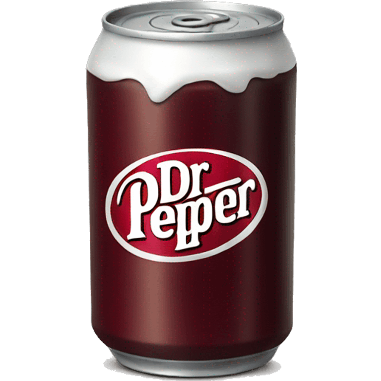 Dr.pepper can emoji