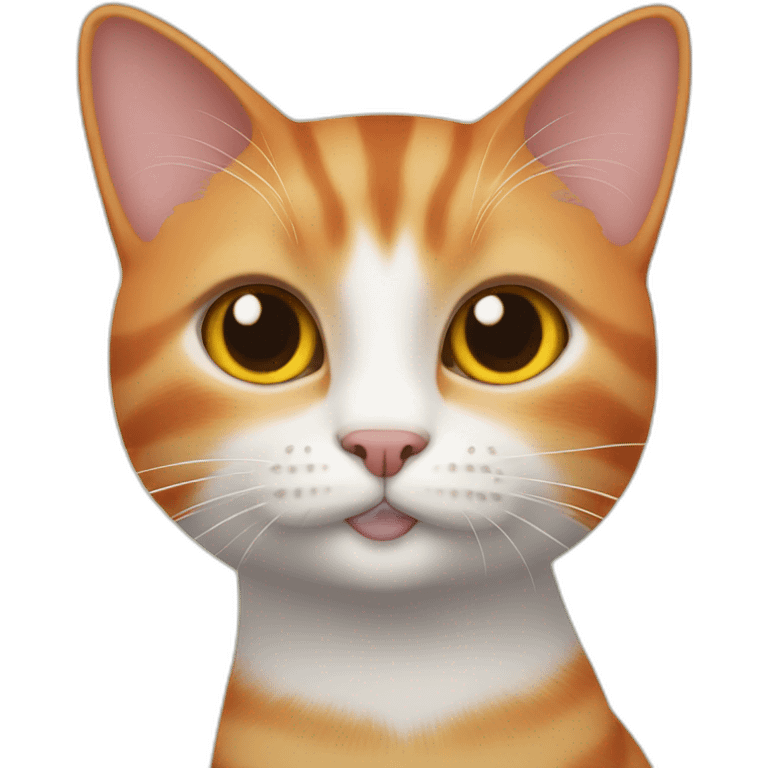 Mimy the cat orange emoji